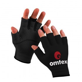 Omtex Cricket Catching Black Gloves 2.0